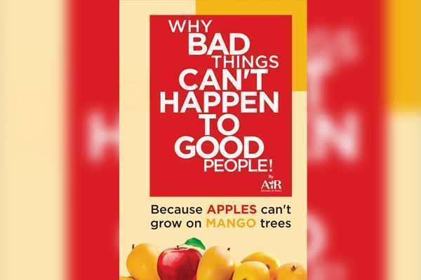 Why Bad things can’t Happen to Good people
